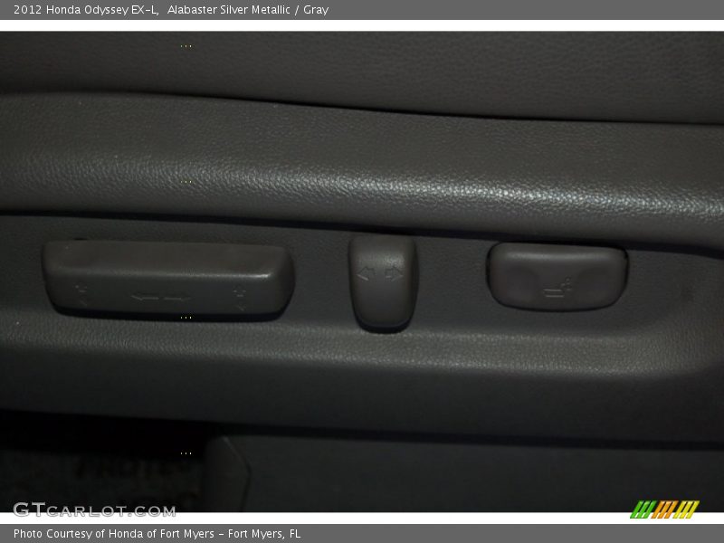 Alabaster Silver Metallic / Gray 2012 Honda Odyssey EX-L