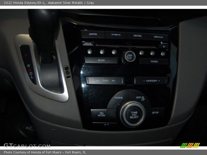Alabaster Silver Metallic / Gray 2012 Honda Odyssey EX-L