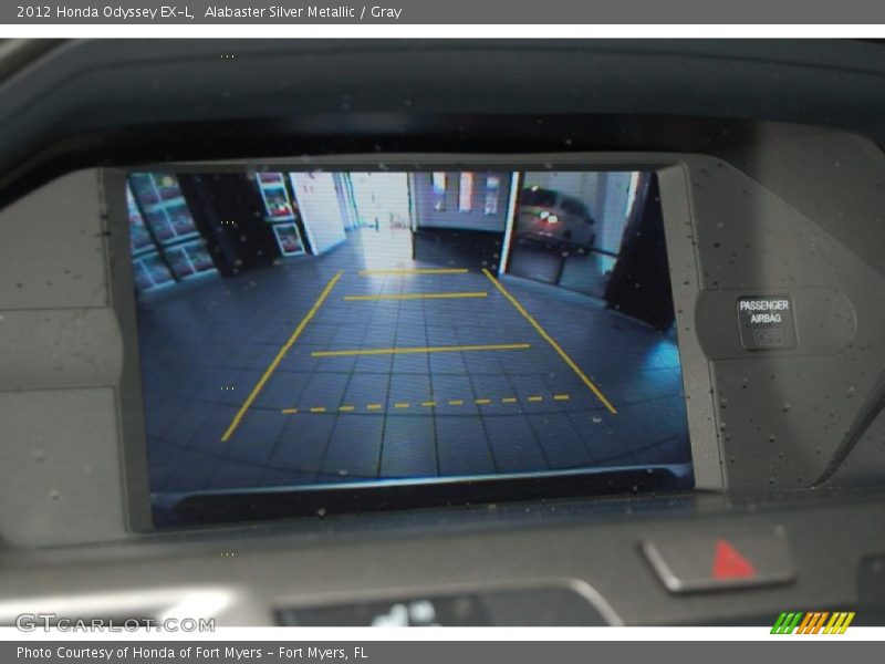 Alabaster Silver Metallic / Gray 2012 Honda Odyssey EX-L