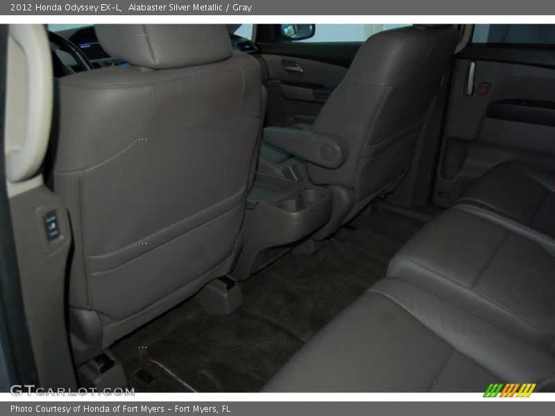 Alabaster Silver Metallic / Gray 2012 Honda Odyssey EX-L