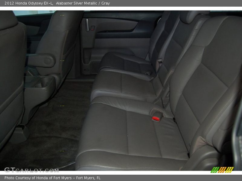 Alabaster Silver Metallic / Gray 2012 Honda Odyssey EX-L