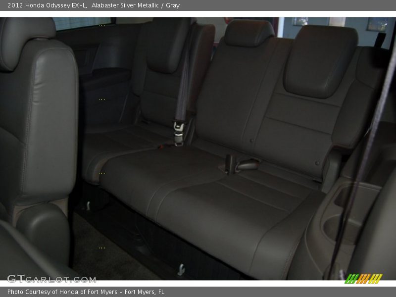 Alabaster Silver Metallic / Gray 2012 Honda Odyssey EX-L