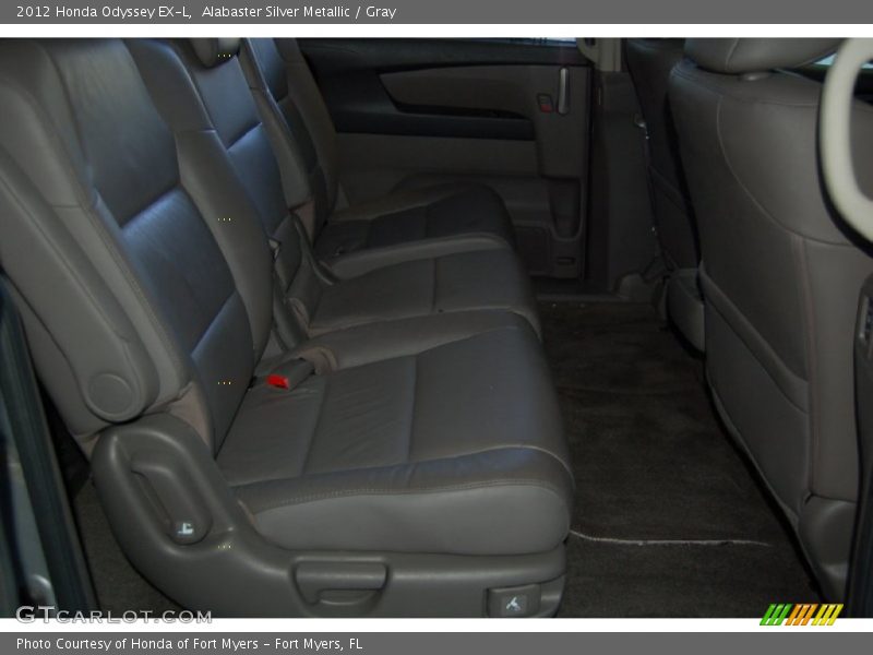 Alabaster Silver Metallic / Gray 2012 Honda Odyssey EX-L