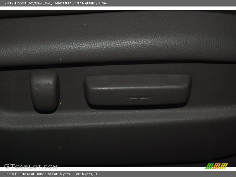 Alabaster Silver Metallic / Gray 2012 Honda Odyssey EX-L