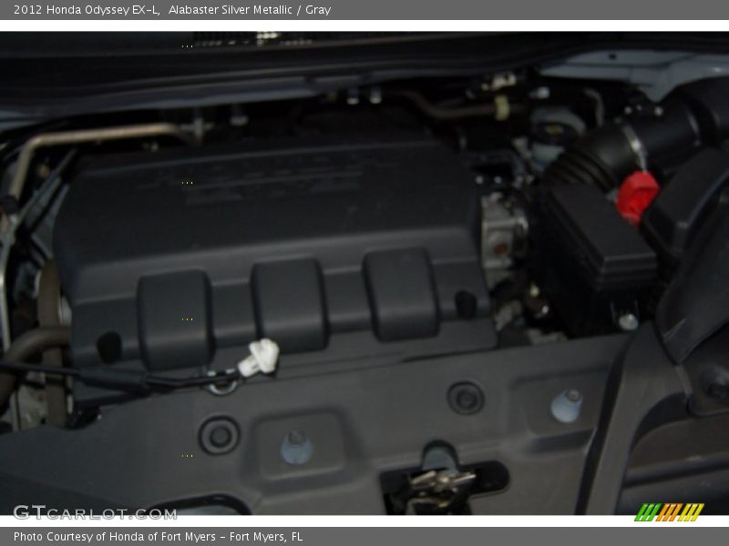 Alabaster Silver Metallic / Gray 2012 Honda Odyssey EX-L