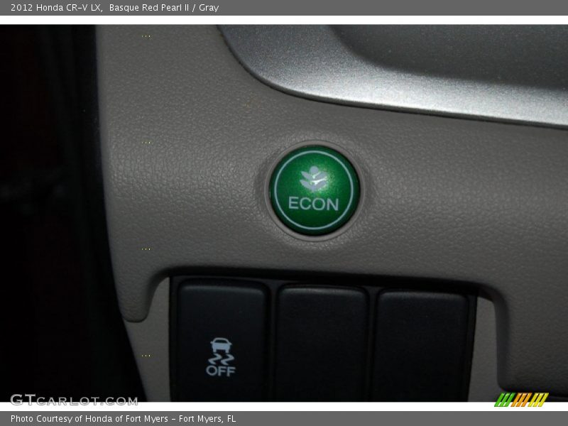 Basque Red Pearl II / Gray 2012 Honda CR-V LX