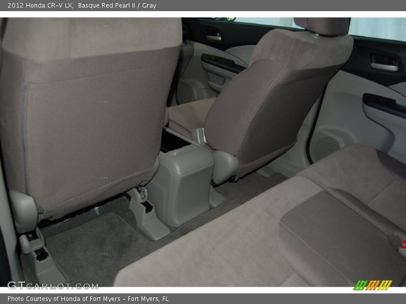 Basque Red Pearl II / Gray 2012 Honda CR-V LX