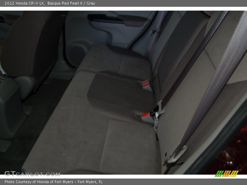 Basque Red Pearl II / Gray 2012 Honda CR-V LX