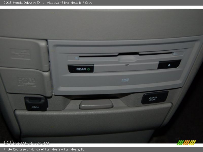 Alabaster Silver Metallic / Gray 2015 Honda Odyssey EX-L