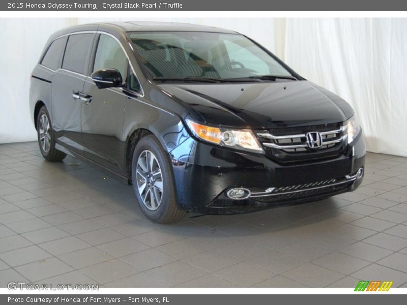 Crystal Black Pearl / Truffle 2015 Honda Odyssey Touring
