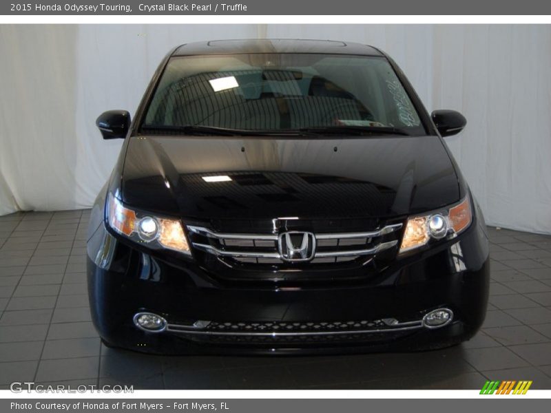 Crystal Black Pearl / Truffle 2015 Honda Odyssey Touring