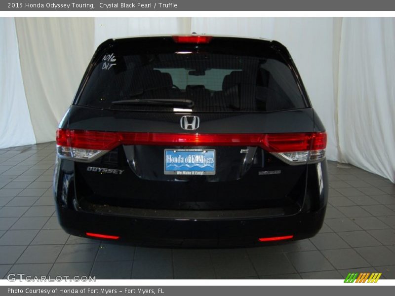 Crystal Black Pearl / Truffle 2015 Honda Odyssey Touring