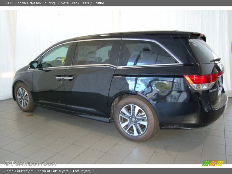 Crystal Black Pearl / Truffle 2015 Honda Odyssey Touring
