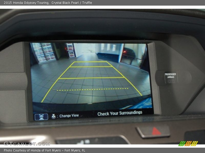 Crystal Black Pearl / Truffle 2015 Honda Odyssey Touring