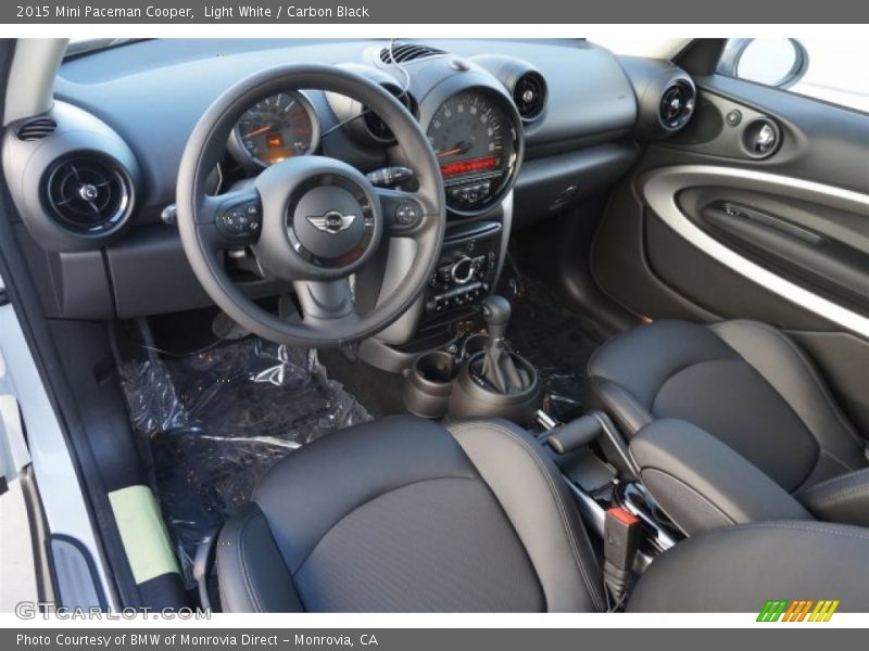  2015 Paceman Cooper Carbon Black Interior