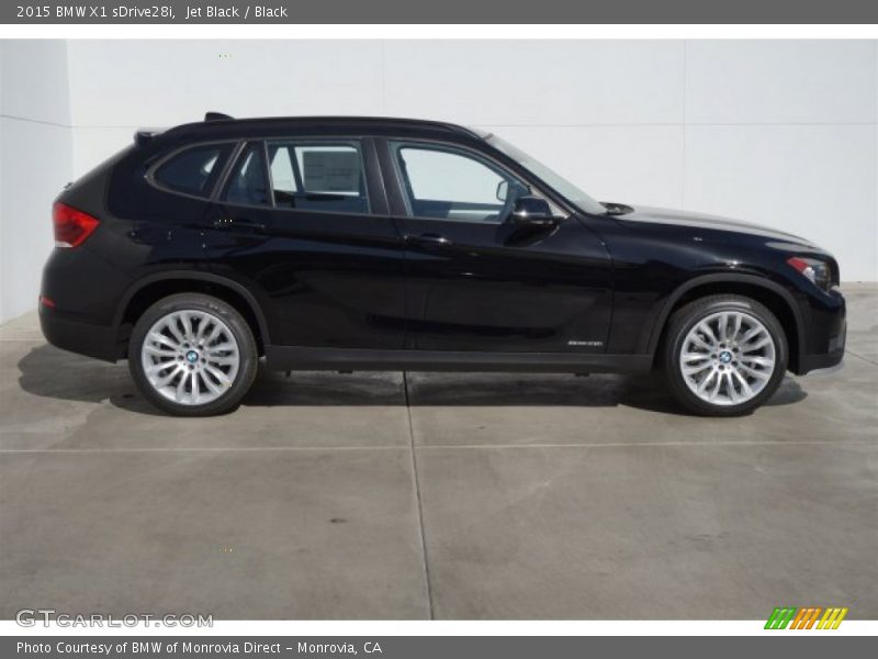 Jet Black / Black 2015 BMW X1 sDrive28i