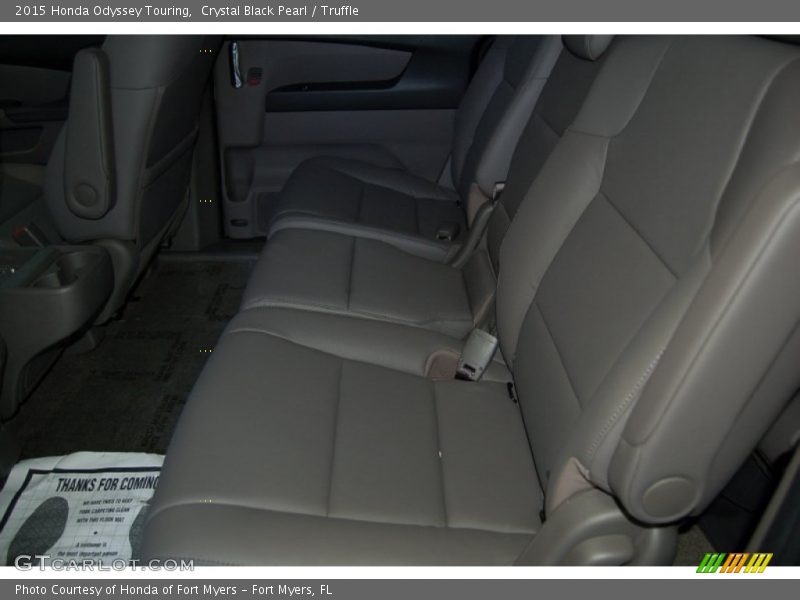 Crystal Black Pearl / Truffle 2015 Honda Odyssey Touring