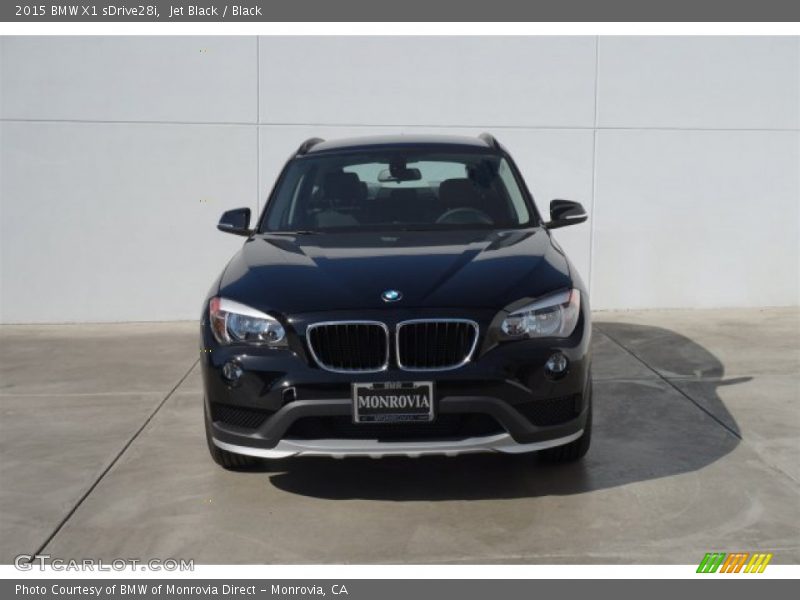 Jet Black / Black 2015 BMW X1 sDrive28i
