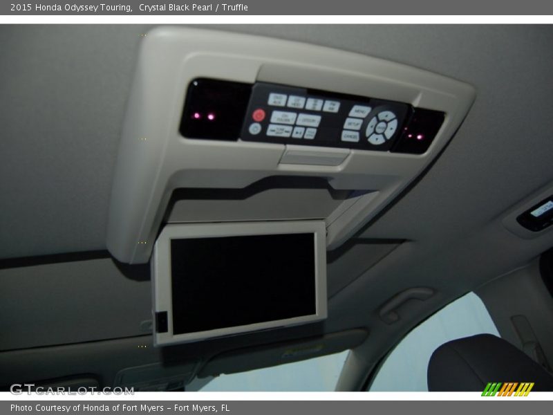 Crystal Black Pearl / Truffle 2015 Honda Odyssey Touring