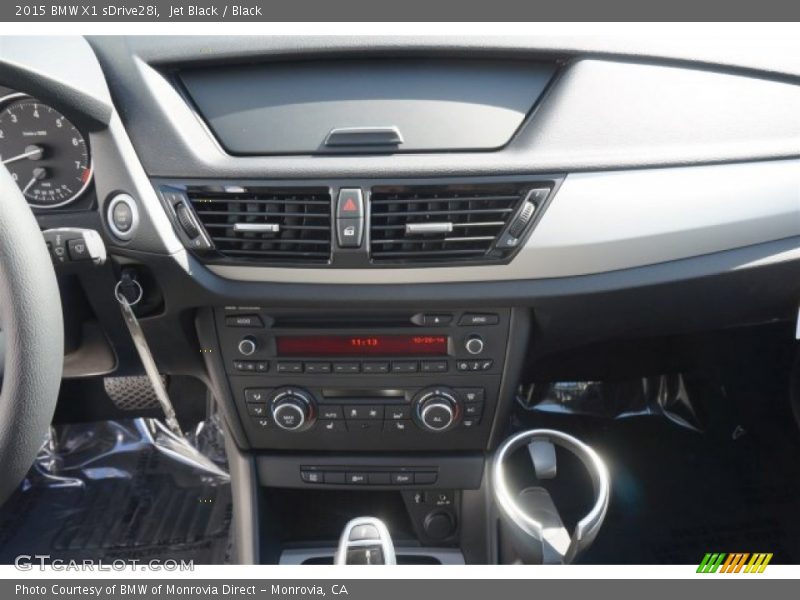 Jet Black / Black 2015 BMW X1 sDrive28i