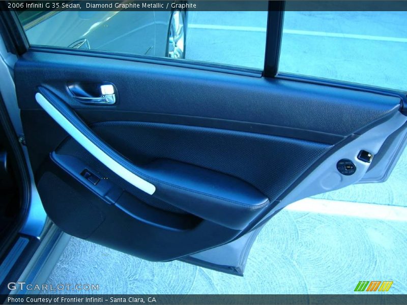 Diamond Graphite Metallic / Graphite 2006 Infiniti G 35 Sedan