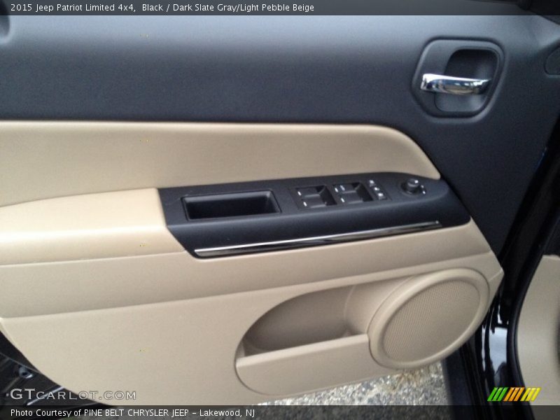 Black / Dark Slate Gray/Light Pebble Beige 2015 Jeep Patriot Limited 4x4