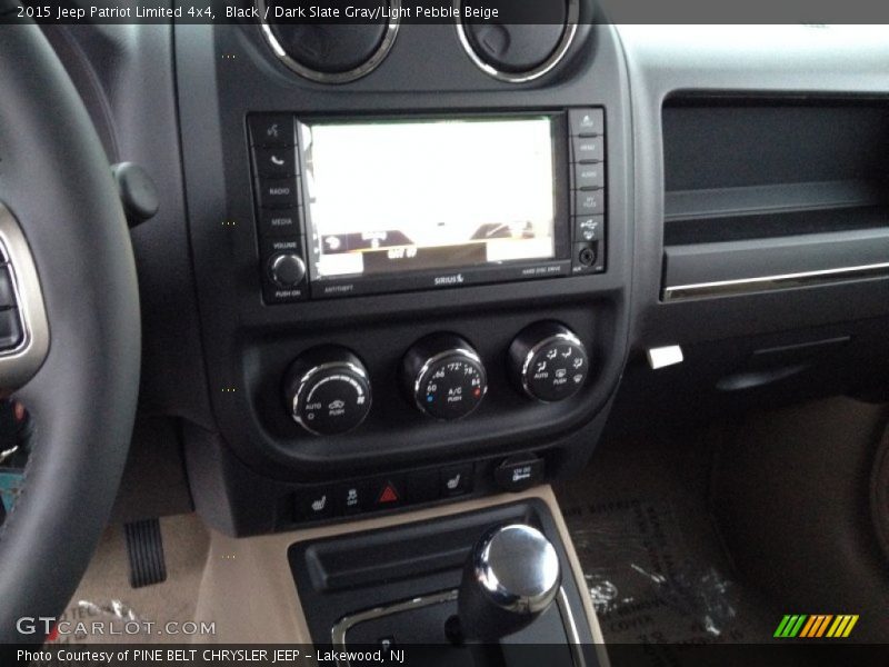 Black / Dark Slate Gray/Light Pebble Beige 2015 Jeep Patriot Limited 4x4
