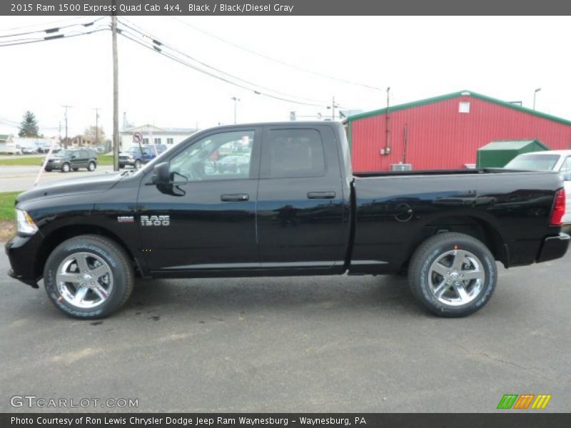  2015 1500 Express Quad Cab 4x4 Black