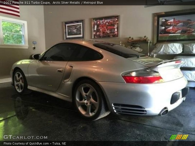  2001 911 Turbo Coupe Arctic Silver Metallic