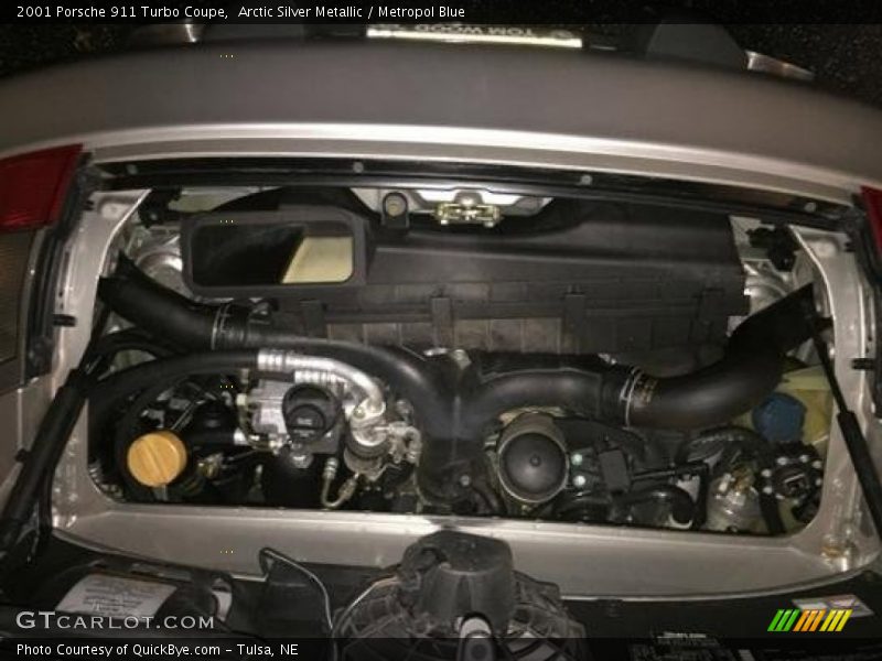  2001 911 Turbo Coupe Engine - 3.6 Liter Twin-Turbocharged DOHC 24V VarioCam Flat 6 Cylinder