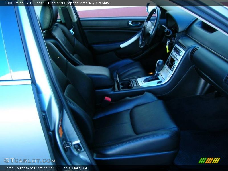 Diamond Graphite Metallic / Graphite 2006 Infiniti G 35 Sedan
