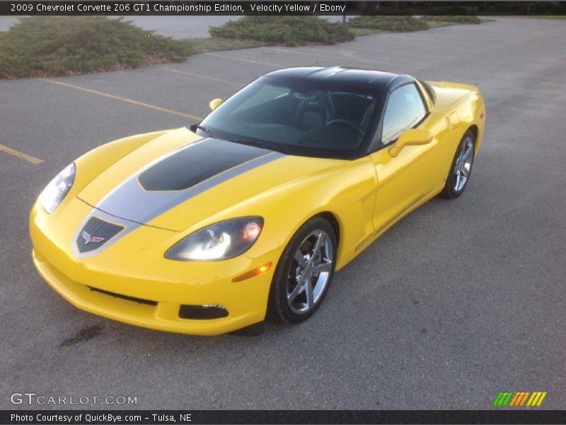 Velocity Yellow / Ebony 2009 Chevrolet Corvette Z06 GT1 Championship Edition