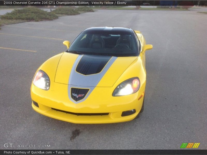Velocity Yellow / Ebony 2009 Chevrolet Corvette Z06 GT1 Championship Edition