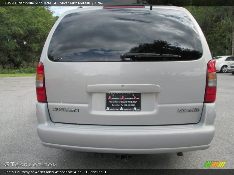 Silver Mist Metallic / Gray 1999 Oldsmobile Silhouette GL