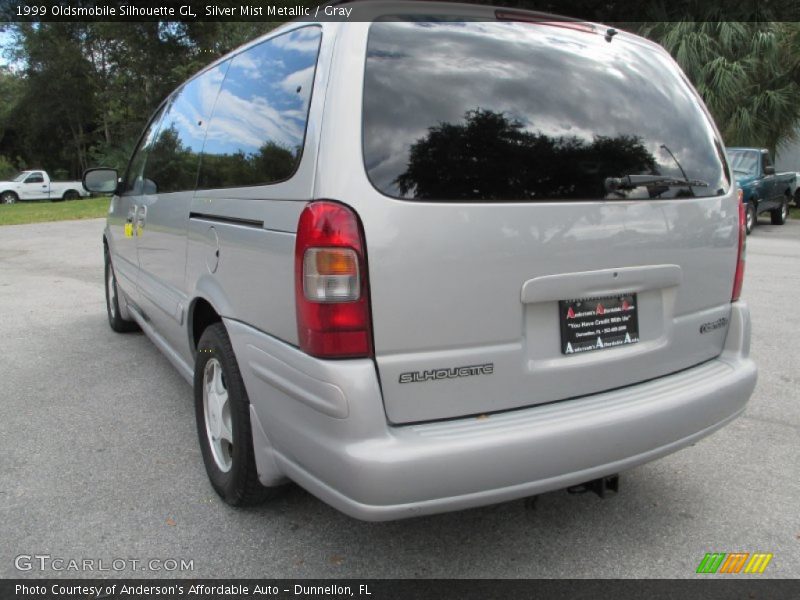 Silver Mist Metallic / Gray 1999 Oldsmobile Silhouette GL
