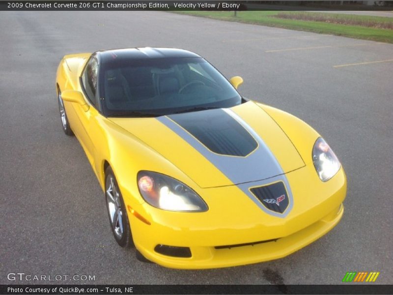 Velocity Yellow / Ebony 2009 Chevrolet Corvette Z06 GT1 Championship Edition