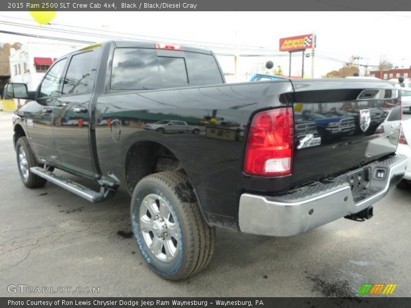 Black / Black/Diesel Gray 2015 Ram 2500 SLT Crew Cab 4x4