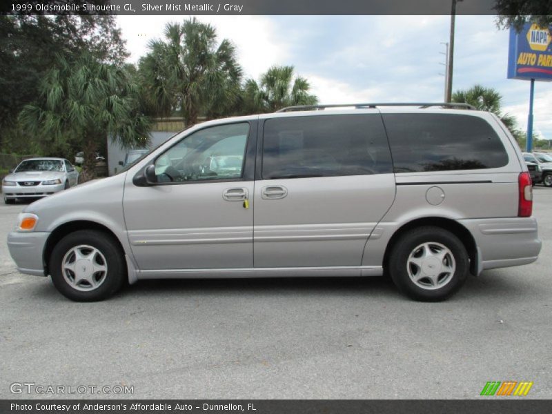 Silver Mist Metallic / Gray 1999 Oldsmobile Silhouette GL