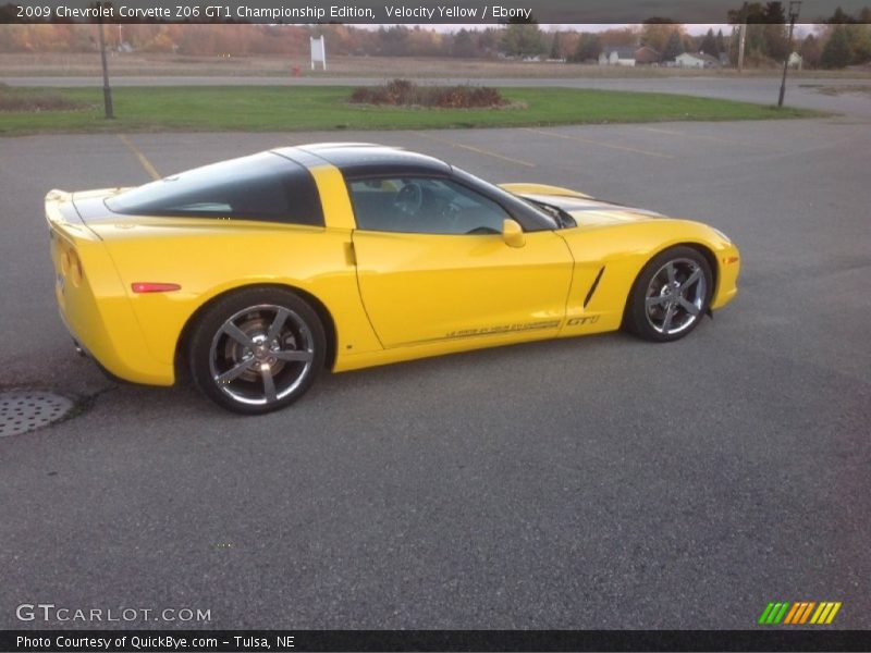 Velocity Yellow / Ebony 2009 Chevrolet Corvette Z06 GT1 Championship Edition