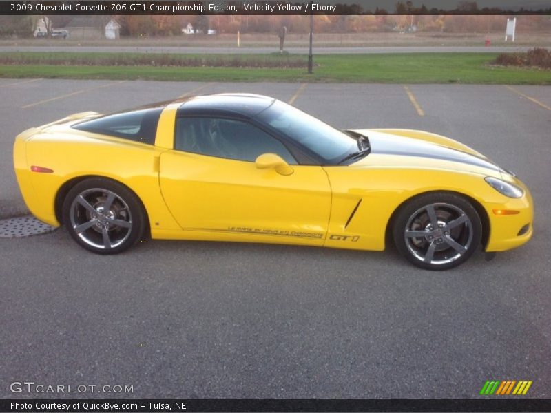  2009 Corvette Z06 GT1 Championship Edition Velocity Yellow