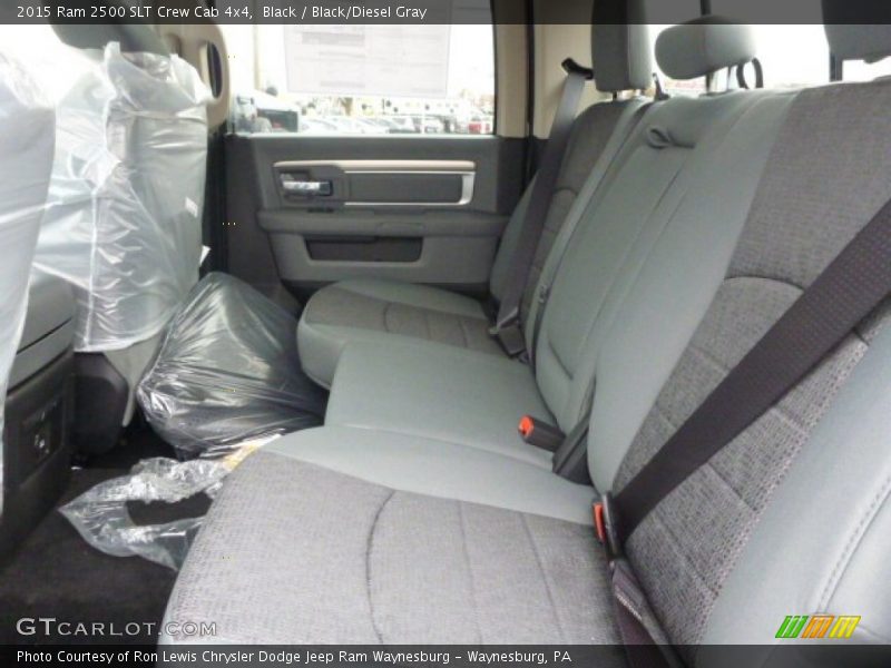 Black / Black/Diesel Gray 2015 Ram 2500 SLT Crew Cab 4x4