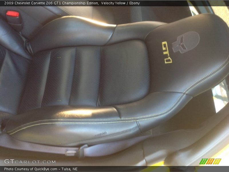 Velocity Yellow / Ebony 2009 Chevrolet Corvette Z06 GT1 Championship Edition