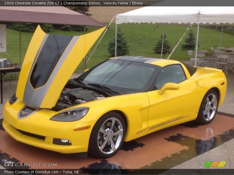  2009 Corvette Z06 GT1 Championship Edition Velocity Yellow