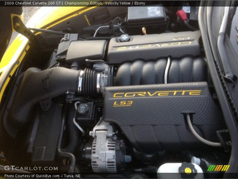  2009 Corvette Z06 GT1 Championship Edition Engine - 6.2 Liter OHV 16-Valve LS3 V8
