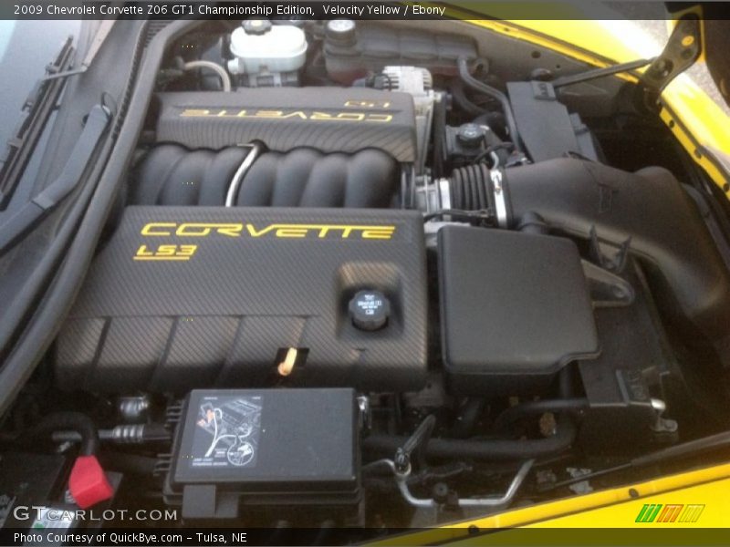  2009 Corvette Z06 GT1 Championship Edition Engine - 6.2 Liter OHV 16-Valve LS3 V8