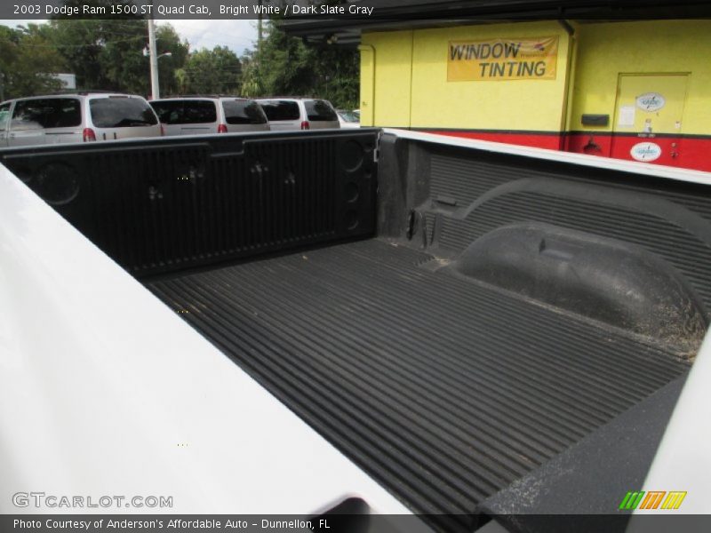 Bright White / Dark Slate Gray 2003 Dodge Ram 1500 ST Quad Cab
