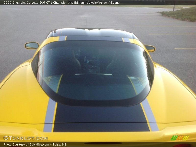 Velocity Yellow / Ebony 2009 Chevrolet Corvette Z06 GT1 Championship Edition