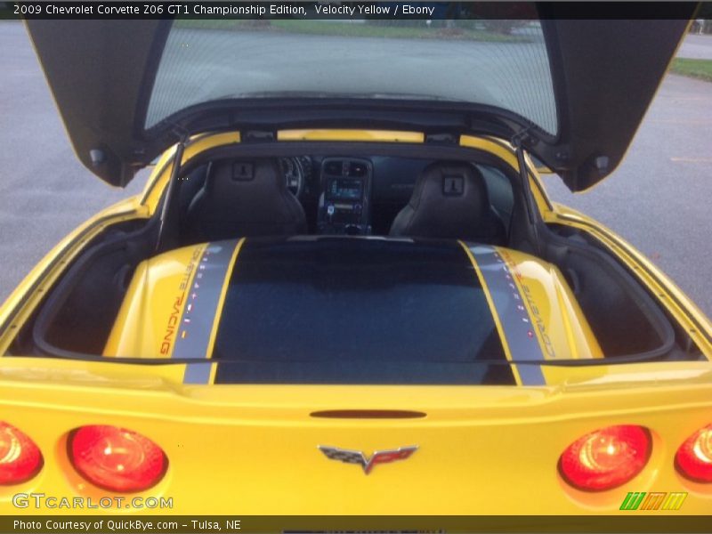  2009 Corvette Z06 GT1 Championship Edition Trunk