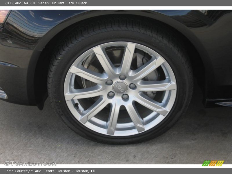 Brilliant Black / Black 2012 Audi A4 2.0T Sedan