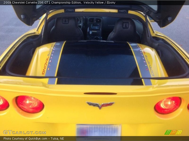 Velocity Yellow / Ebony 2009 Chevrolet Corvette Z06 GT1 Championship Edition